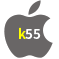 Aplicativo k55 para iOS