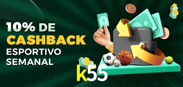 10% de bônus de cashback na k55